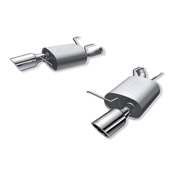 11796 Axle-Back Exhaust System, 3.7L, 6Cyl, Made of Stainless Steel, S-type Series