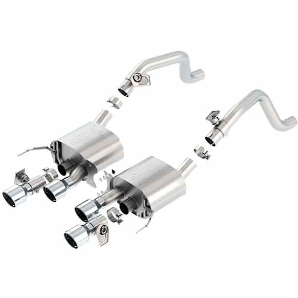 11856 Cat-Back Exhaust System, 6.2L, 8Cyl, Made of Stainless Steel, ATAK Series