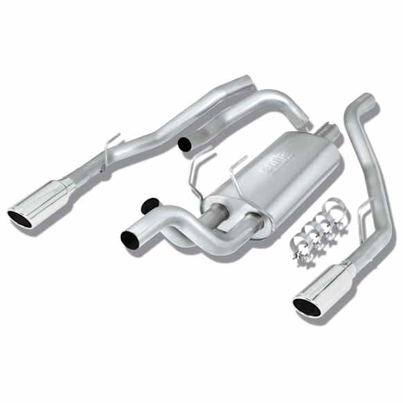 140308 Cat-Back Exhaust System, 5.7L, 8Cyl, Made of Stainless Steel, S-type Series