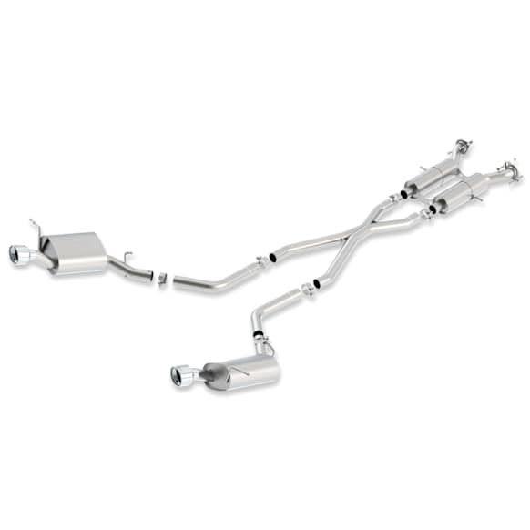 140449 Cat-Back Exhaust System, Made of Stainless Steel, S-type Series