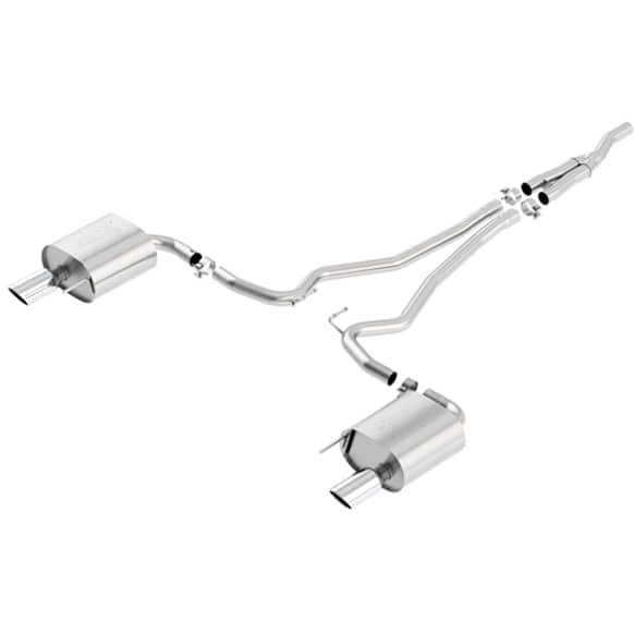 140585 Cat-Back Exhaust System, Made of Stainless Steel, ATAK Series