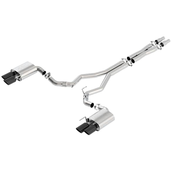 140746BC Cat-Back Exhaust System, 5.0L, 8Cyl, Made of Stainless Steel, ATAK Series