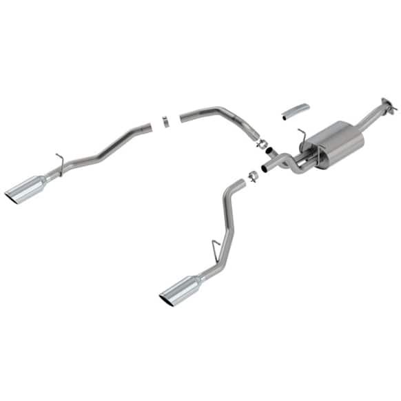 140752 Cat-Back Exhaust System, 5.7L, 8Cyl, Made of Stainless Steel, S-type Series