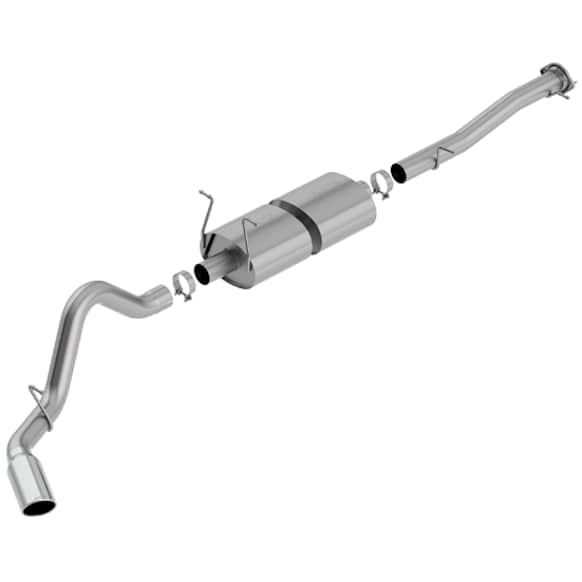 140762 Cat-Back Exhaust System, 6.0L, 8Cyl, Made of Stainless Steel, S-type Series