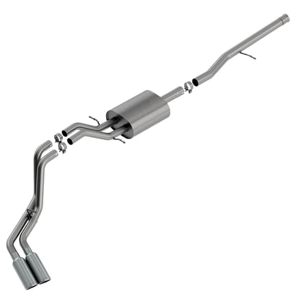 140797 Cat-Back Exhaust System, 5.3L, 8Cyl, Made of Stainless Steel, ATAK Series