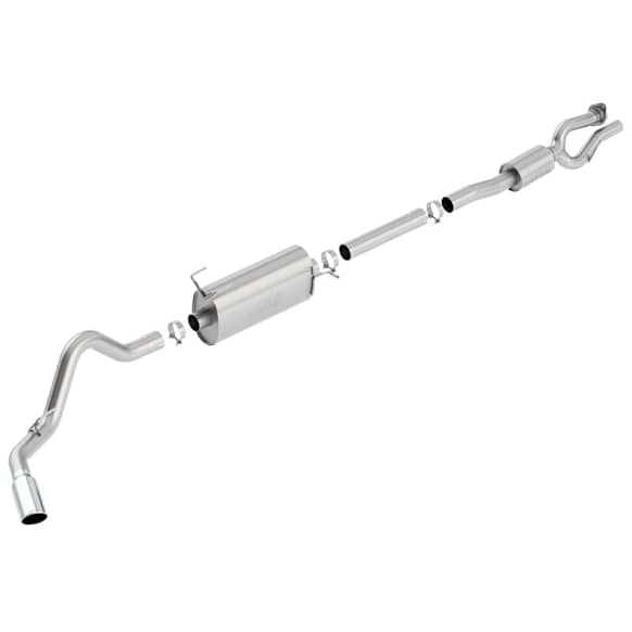 140798 Cat-Back Exhaust System, 6.2L, 8Cyl, Made of Stainless Steel, S-type Series