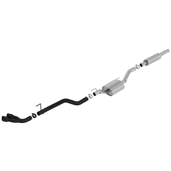 140812CB Cat-Back Exhaust System, 3.6L, 6Cyl, Made of Stainless Steel, S-type Series