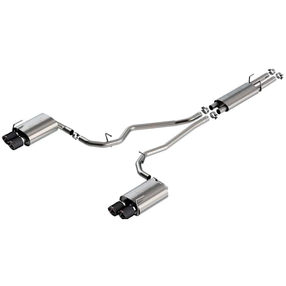 140820CF Cat-Back Exhaust System, 3.0L, 6Cyl, Made of Stainless Steel, S-type Series