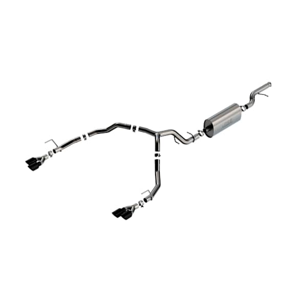140856BC Cat-Back Exhaust System, 5.3L, 8Cyl, Made of Stainless Steel, Touring Series
