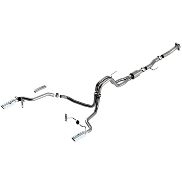 140869 Cat-Back Exhaust System, 5.0L, 8Cyl, Made of Stainless Steel, ATAK Series