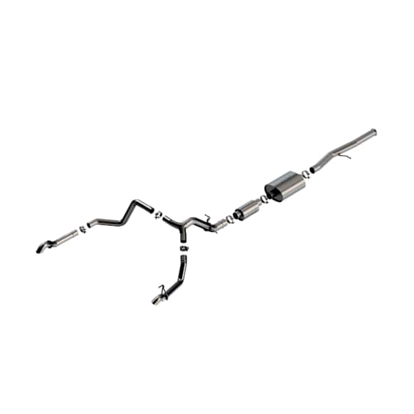 140914 Cat-Back Exhaust System, 6.2L, 8Cyl, Made of Stainless Steel, S-type Series