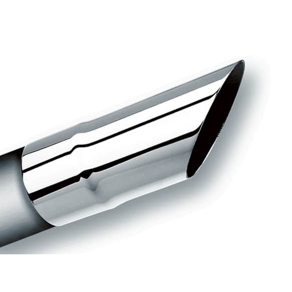 20106 Exhaust Tip - Polished, Stainless Steel, Single, Universal, Sold Individually