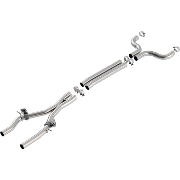 2021 Chevrolet Camaro - X-Pipe,  With Mid-Pipes, With AFM Valves, Stainless Steel, 6.2L 8Cyl, Coupe