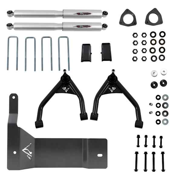 150207BK Suspension Lift Kit - 4 in. Lift, Front and Rear Kit