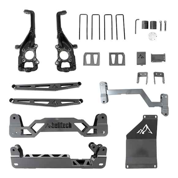 152501BK Suspension Lift Kit - 6 in., Front and Rear Kit