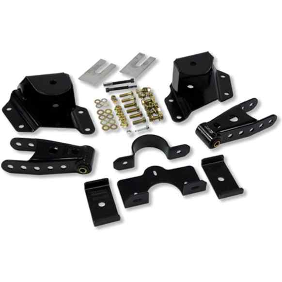 6415 Leaf Spring Shackles and Hangers - Direct Fit, 2-spring set