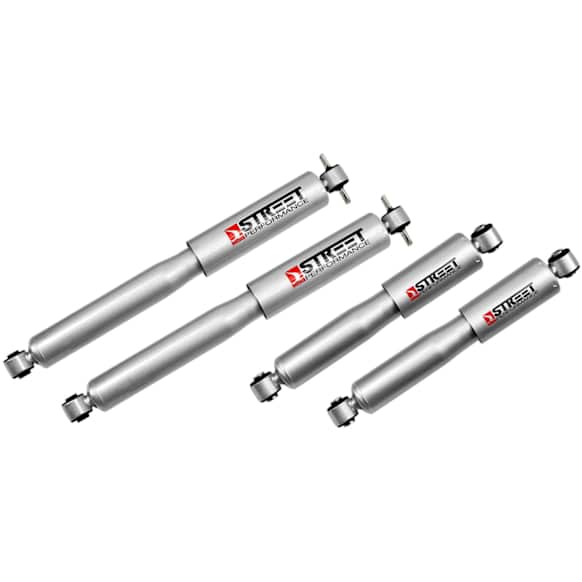 9582 Front and Rear, Driver and Passenger Side Shock, Street Performance Series
