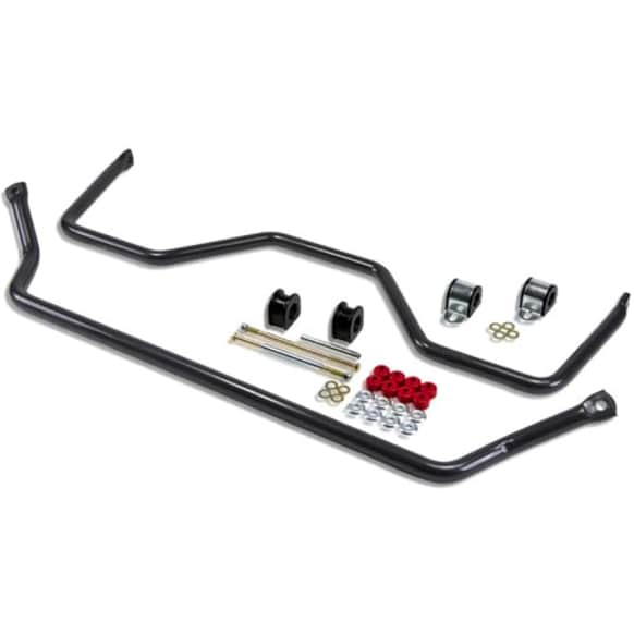 2000 Cadillac Escalade - Front and Rear Sway Bar Kit, 4-Door, RWD, Front 1 1/4 in. Rear 1 in., Non-Adjustable, Sport Utility, Powdercoated Silver