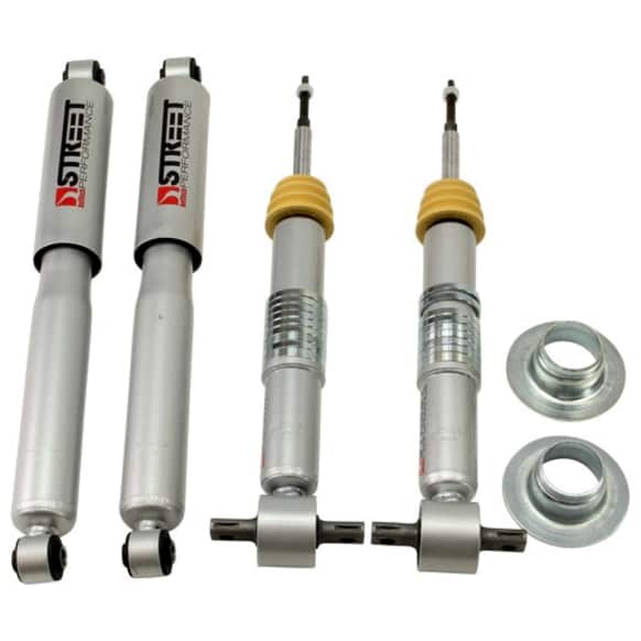 OE9534 Front and Rear, Driver and Passenger Side Shock and Bare Strut, Street Performance Series