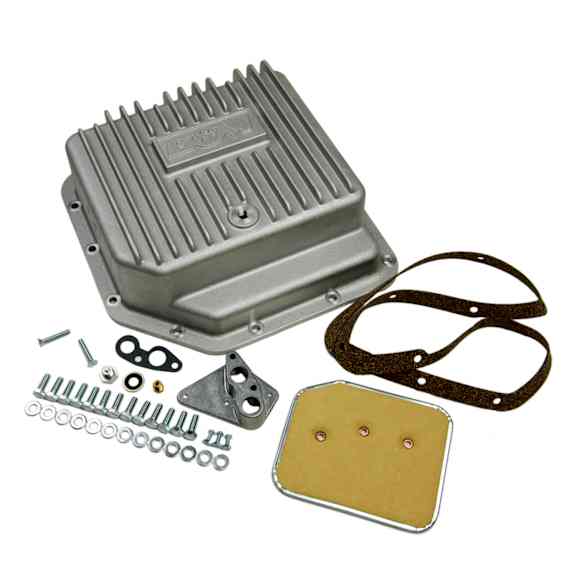 1980 Chevrolet K10 - Stock Depth, Transmission Pan, Trans. Mfrcode : THM350, Natural, Steel