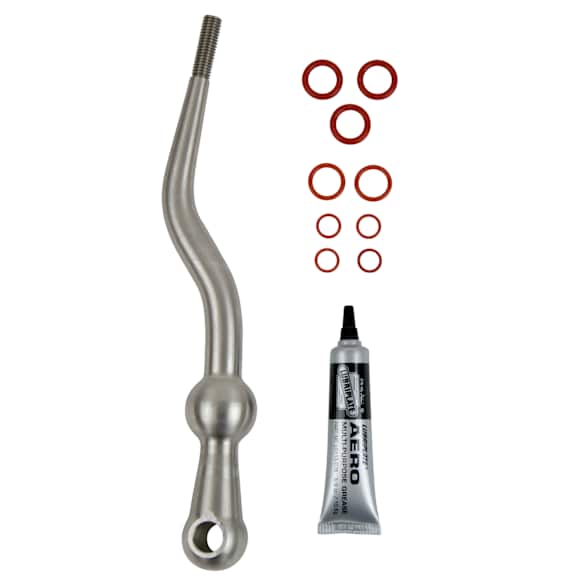 45047 Precision Sport Short Shifter Series Shifter - Polished, Stainless Steel, Manual, Direct Fit, Sold Individually