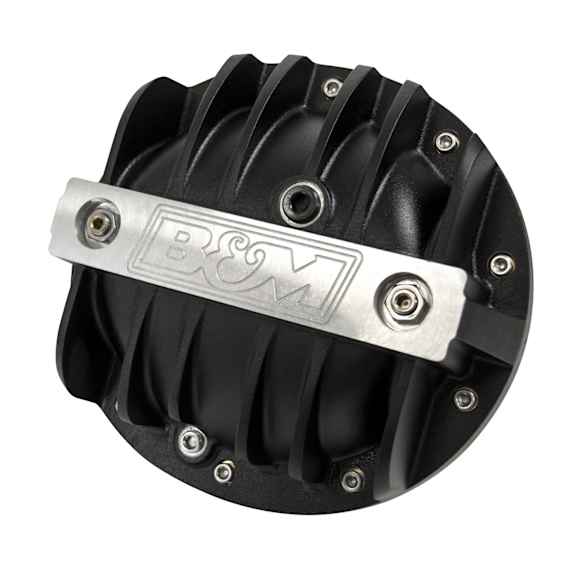 71502 Differential Cover - Black, Cast Aluminum, Direct Fit, Sold Individually