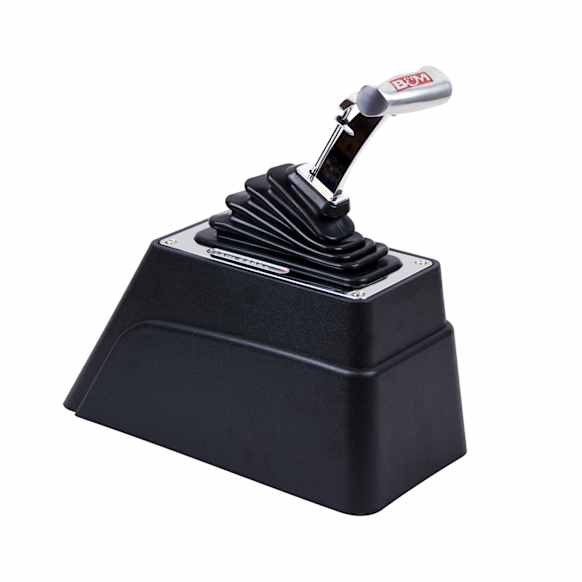 Console Megashifter Series Shifter - Polished handle and black plastic console, Polished aluminum handle and plastic console, Automatic, May Require Minor Modification, Sold Individually