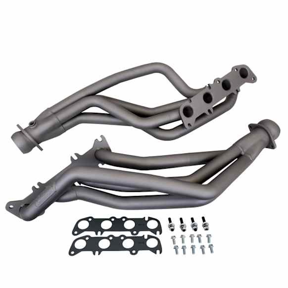 1634 Headers Long Tube, Titanium Ceramic Coated, Made of Steel