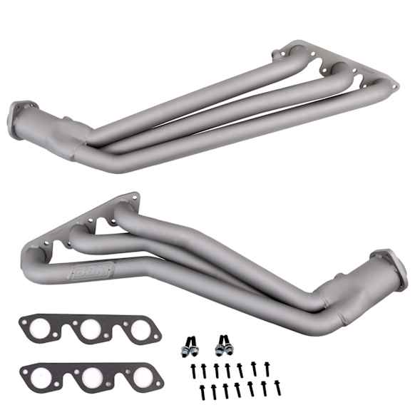 1639 Headers Long Tube, Titanium Ceramic Coated, Made of Steel