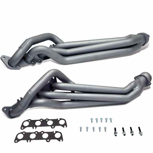 1856 Headers Long Tube, Titanium Ceramic Coated, Made of Steel