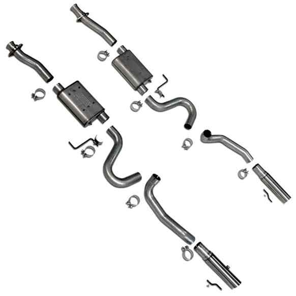 3001 Cat-Back Exhaust System, Made of Aluminized Steel, Vari Tune Series