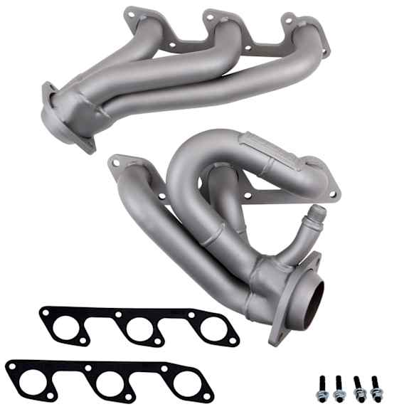 4010 Headers Shorty, Titanium Ceramic Coated, Made of Steel