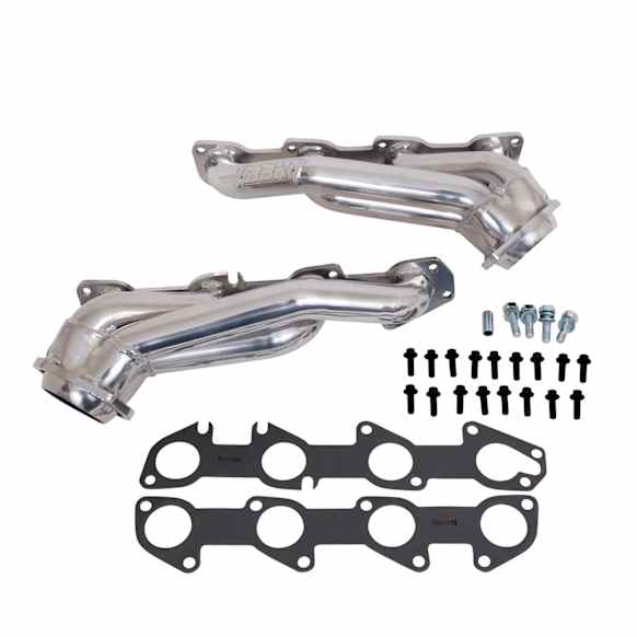 40120 Headers Shorty, Silver Ceramic Coated, Made of Steel