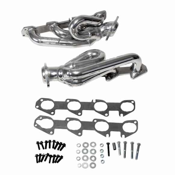 40140 Headers Shorty, Silver Ceramic Coated, Made of Steel