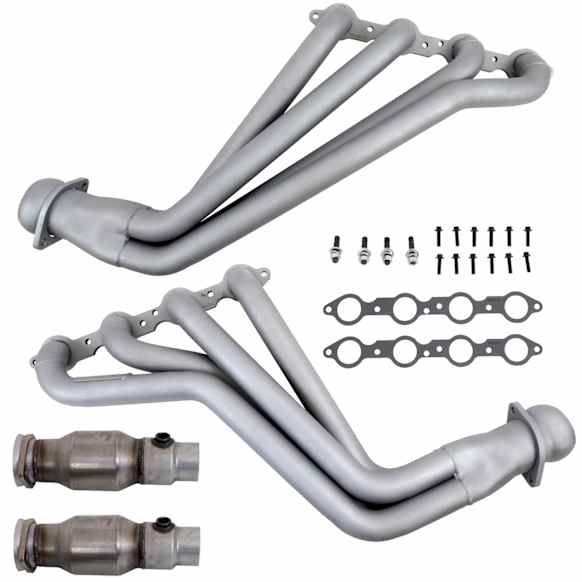 4021 Headers Long Tube, Titanium Ceramic Coated, Made of Steel