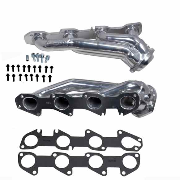 40280 Headers Shorty, Silver Ceramic Coated, Made of Steel