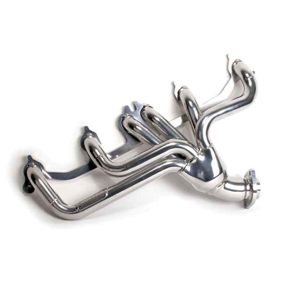 40520 Headers Shorty, Silver Ceramic Coated, Made of Steel