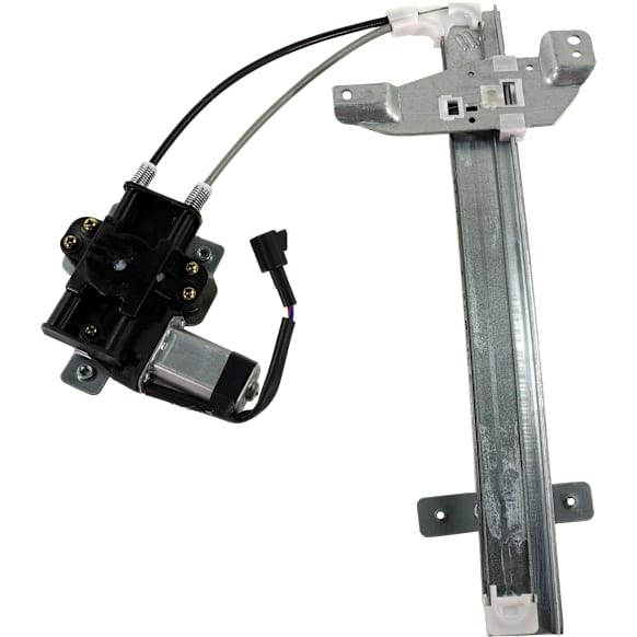 2000 Oldsmobile Intrigue - Rear, Driver Side Power Window Regulator, With Motor