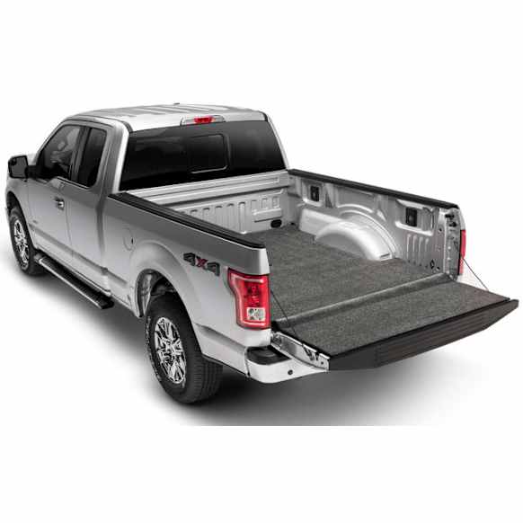 2018 Toyota Tacoma - Bed Mat, With Spray-In Bed Liner or No Bed Liner, Polypropylene, 60.5 in. Bed, Fleetside, For Use With Spray On Bed Liner And Non Liner Applications