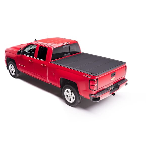 448100 BAKFlip MX4 Series Hard Folding Tonneau Cover, Aluminum Fits Approx. 5 ft. 6 in. Bed