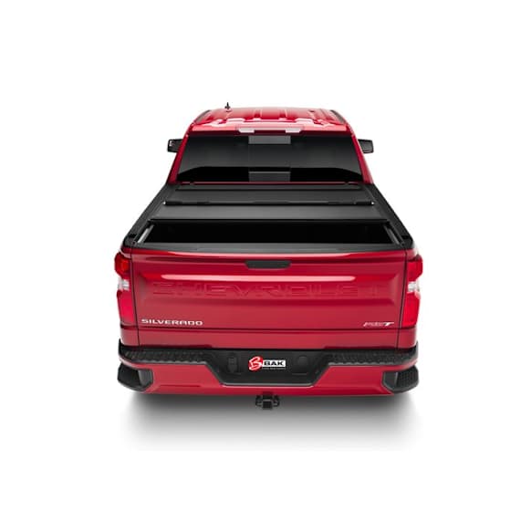 448134 BAKFlip MX4 Series Hard Folding Tonneau Cover, Aluminum Fits Approx. 8 ft. Bed