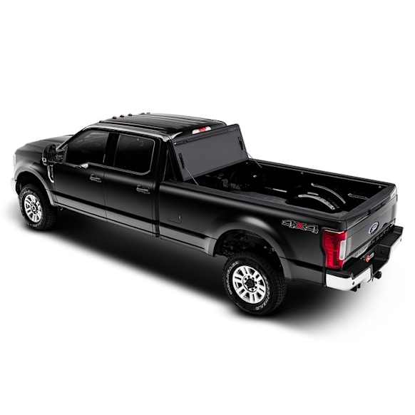 448330 BAKFlip MX4 Series Hard Folding Tonneau Cover, Aluminum Fits Approx. 6 ft. 6 in. Bed