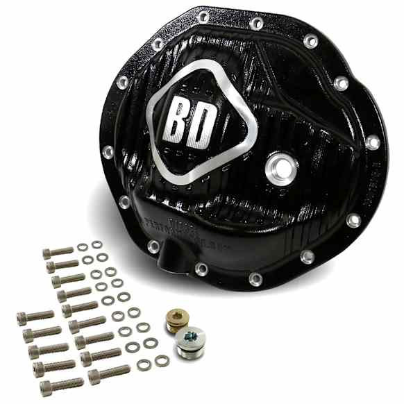 1061826 Differential Cover - Black, Stainless Steel, Direct Fit, Sold individually