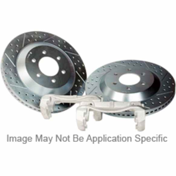 2301044 Big Claw Series - 14in. Cross Drilled and Slotted, 2-Wheel Set