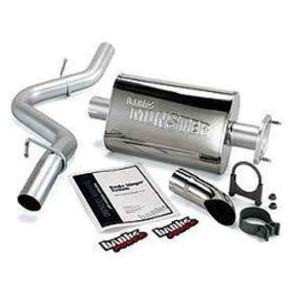 51312 Cat-Back Exhaust System, Made of Stainless Steel, Monster Series