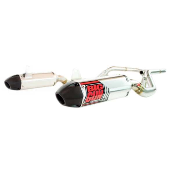 13-3663 Dual Full System Exhaust System, Aluminum, EXO Series