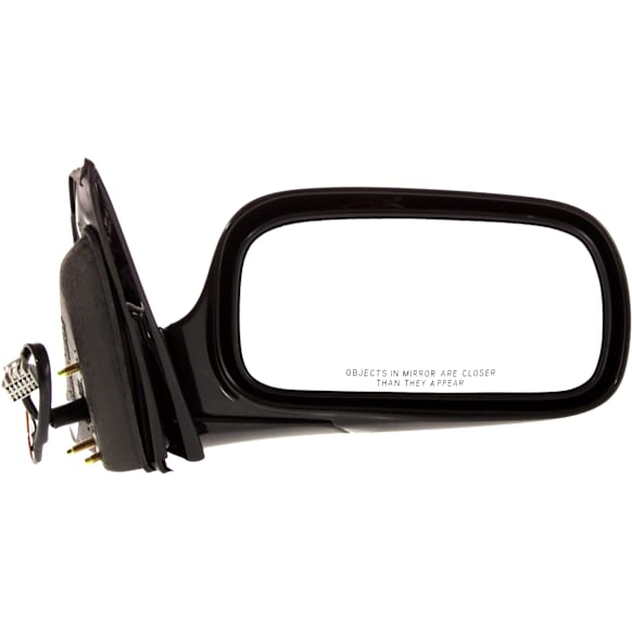 Passenger Side Mirror, Power Adjust, Manual Folding, Non-Heated, Paintable, No Signal Light, No Memory, No Puddle Light, No Auto-Dimming, No Blind Spot Feature
