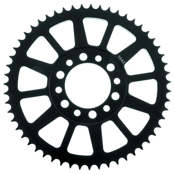 1975 Yamaha DT125 - Yamaha Rear Steel Sprocket 428 50T - Black, Steel, Black