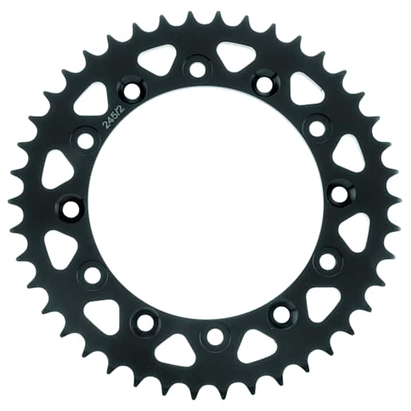 1980 Honda XL250S - Honda Rear Steel Sprocket 520 41T - Black, Steel, Black