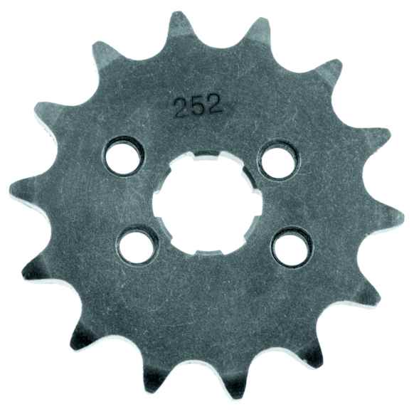 1985 Honda Z50R - Honda Front Sprocket 420 14T, Steel, Natural